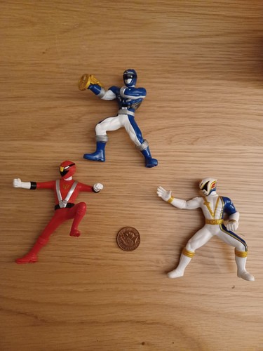 Power rangers figures - power, x3