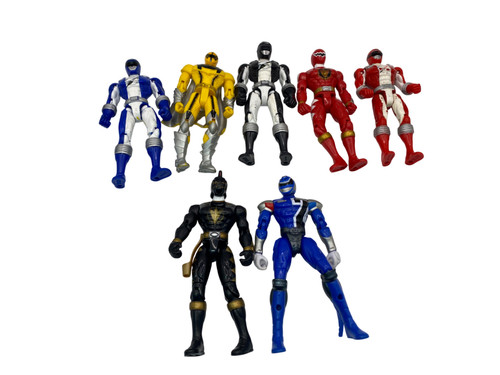 Power rangers figure bundle - power,