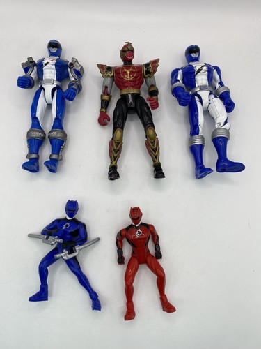 Power rangers figures - rangers, x