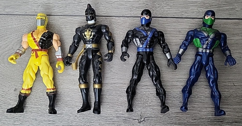 Vintage power rangers 14cm - vintage, 4x