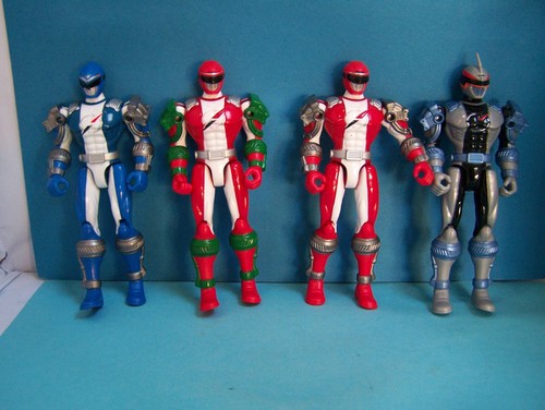 Bundle power rangers action - x4,